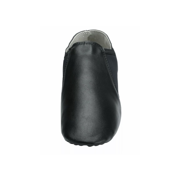 Linodes Synthetic Leather Jazz Dance Shoe Slip-on for Women's 8.5 Black - Picture 2 of 7